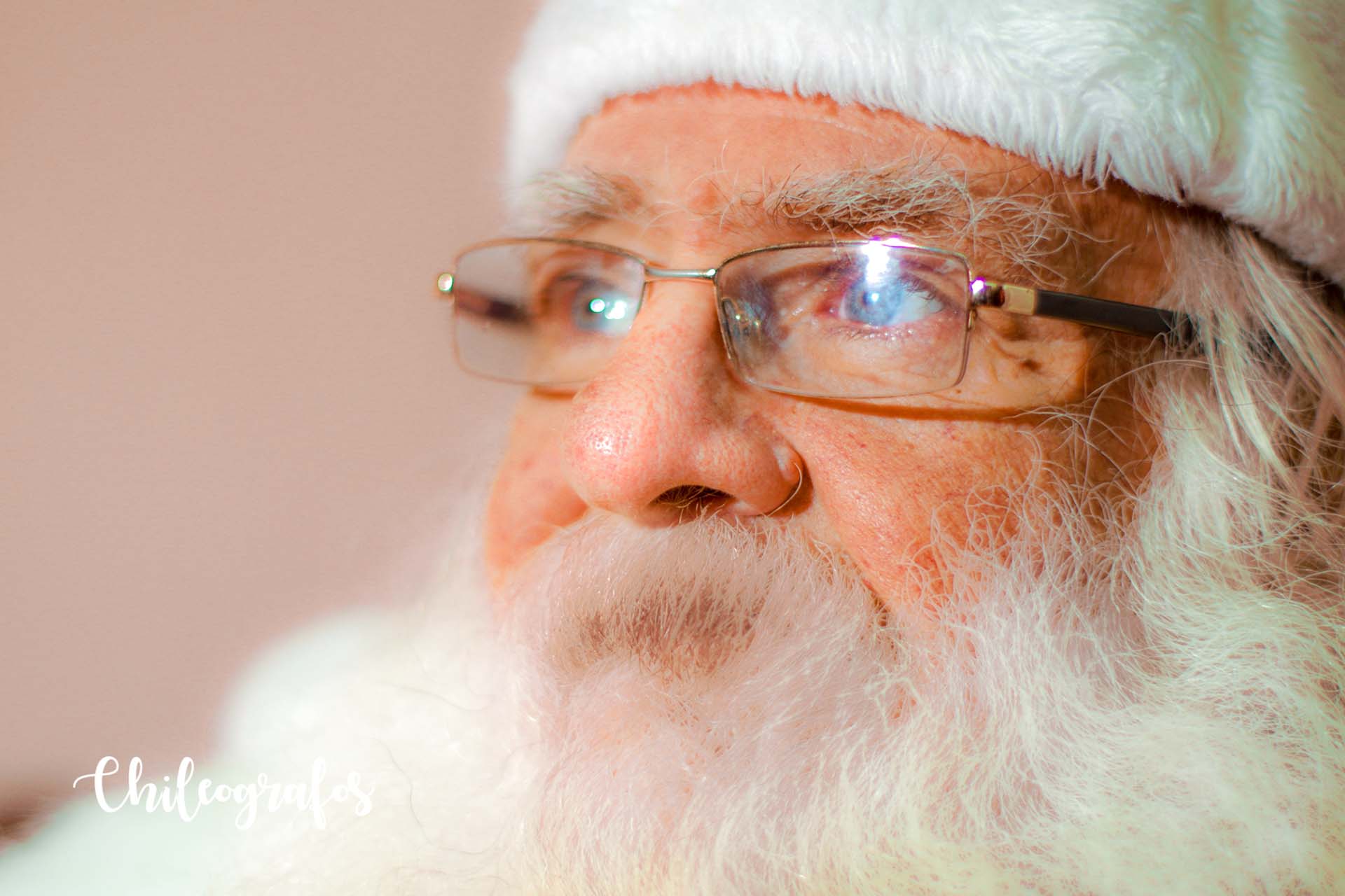 Viejito Pascuero en trineo